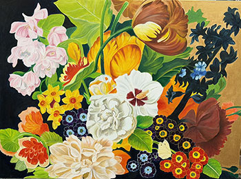 Autumn Colors oil painting