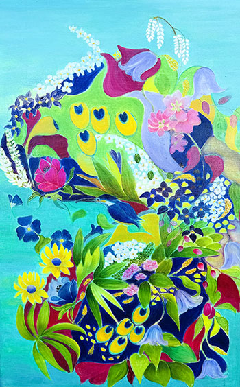 The Dance of Nature oil painting