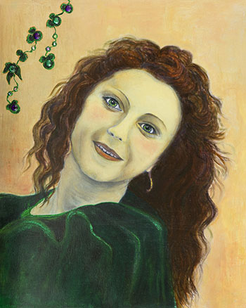 The Magician oil painting